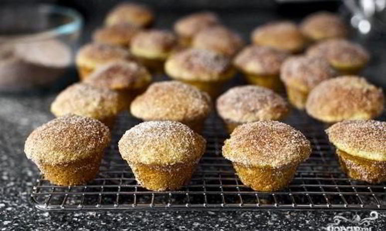 Рецепт мини-кексов с корицей и коричневым маслом