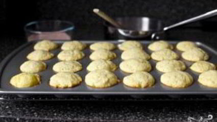 мини-кексы с корицей и коричневым маслом