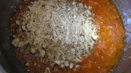 морковные кексы с фундуком