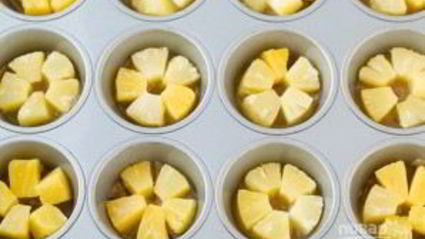 нежные ананасовые кексы