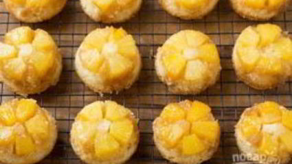 нежные ананасовые кексы