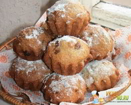 Нежные кексы с вареньем и маком