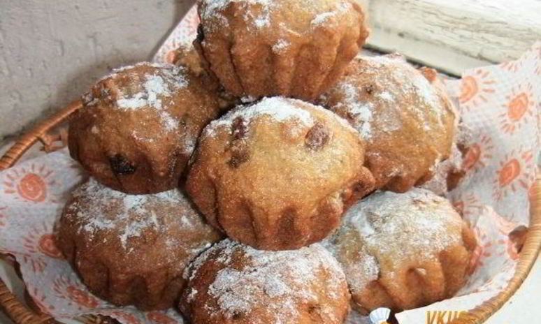 Рецепт нежных кексов с вареньем и маком