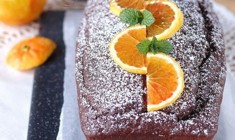 Рецепт постного шоколадно-апельсиновый кекс без масла