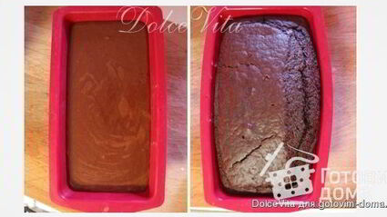 постный шоколадно-апельсиновый кекс без масла