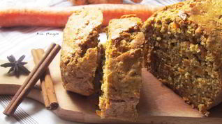 Пряный морковный кекс