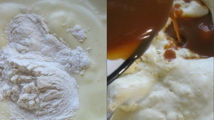 пышный кекс на вареной сгущенке