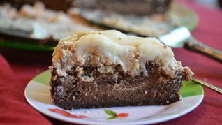 Шоколадный сливочно-кофейный кекс