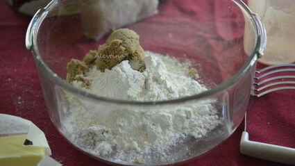 шоколадный сливочно-кофейный кекс