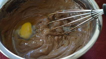 шоколадный сливочно-кофейный кекс