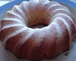 Творожный кекс с лимоном