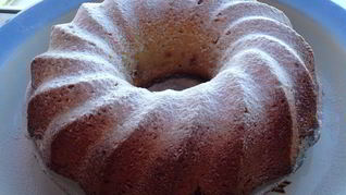 Творожный кекс с лимоном