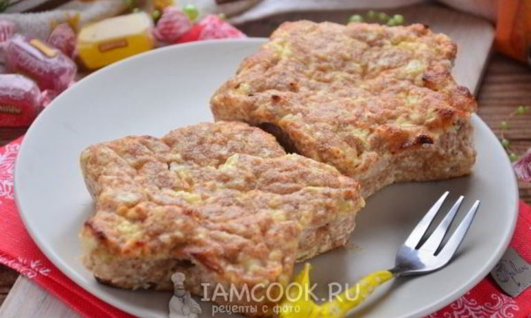 Рецепт творожных кексов без муки