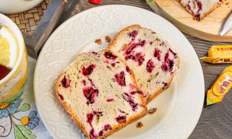 Рецепт вишневого кекса на растительном масле