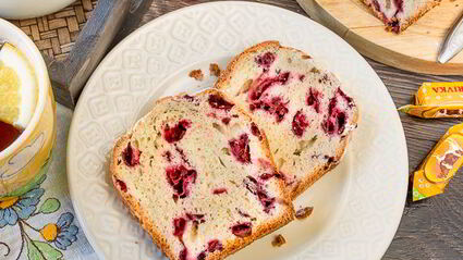 вишневый кекс на растительном масле