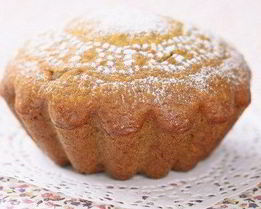 Вишневые кексы с виноградным маслом