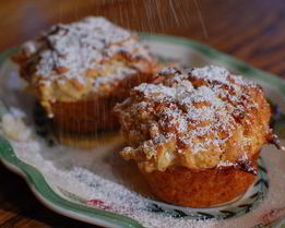 Яблочные кексы с кленовым сиропом