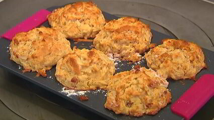 яблочные кексы с кленовым сиропом