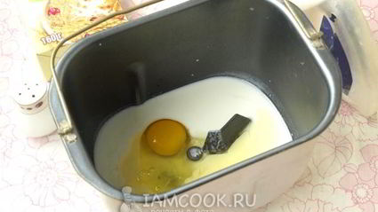 белый хлеб с отрубями в хлебопечке