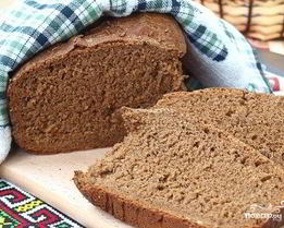 Бородинский хлеб в хлебопечке Панасоник