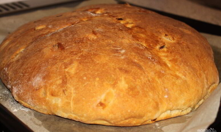 Рецепт домашнего хлеба с луком