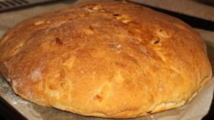 домашний хлеб с луком