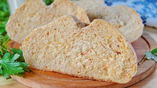 Домашний хлеб с томатами