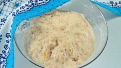 домашний хлеб с томатами