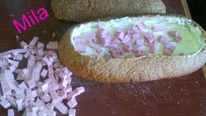 фаршированный хлеб