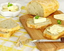 Хлеб ленивый дрожжевой