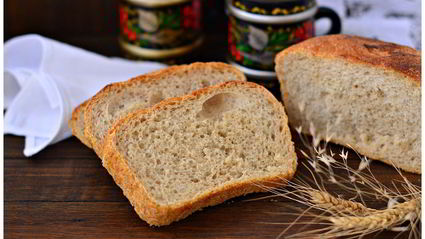 хлеб на биге с четырьмя крупами