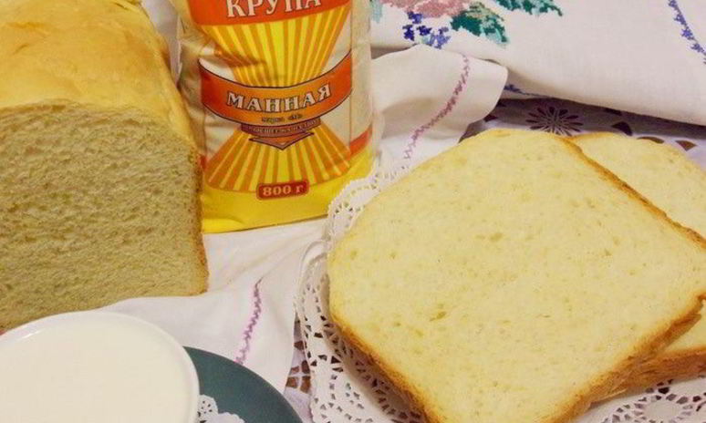 Рецепт хлеба на манной каше
