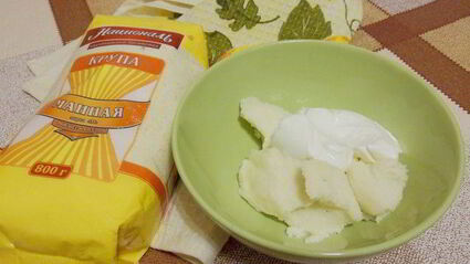 хлеб на манной каше