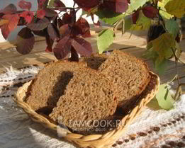 Хлеб ржаной с солодом в хлебопечке