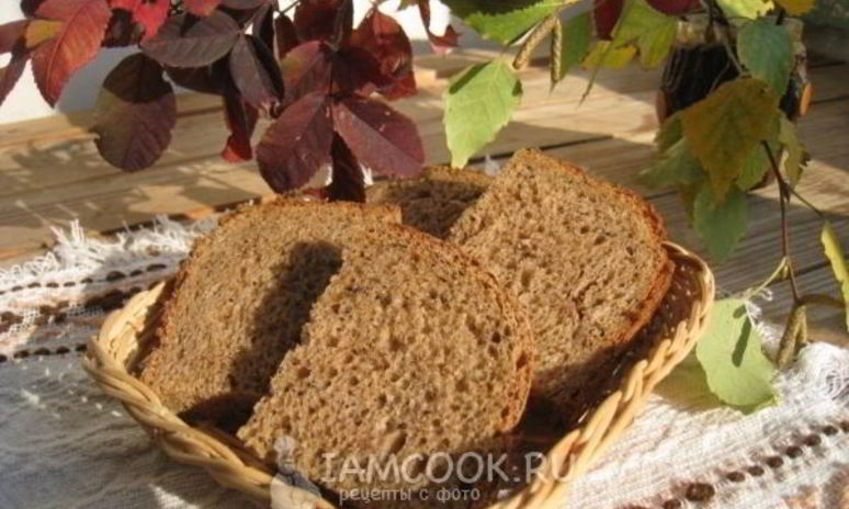 Рецепт хлеба ржаного с солодом в хлебопечке