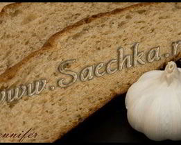 Хлеб с чесноком и петрушкой