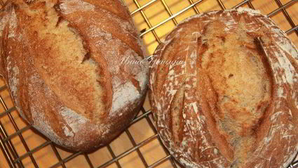 хлеб с фенхелем на виноградной закваске