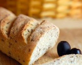 Хлеб с овсяными хлопьями и льняными семечками