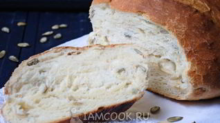 Хлеб с тыквенными семечками
