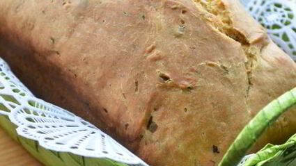 хлеб с зеленью быстрый