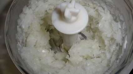 хлеб со смальцем и луком