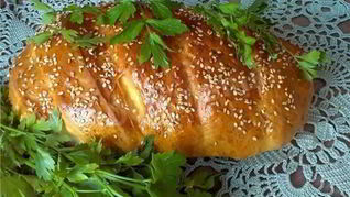 Хлебные батоны домашние