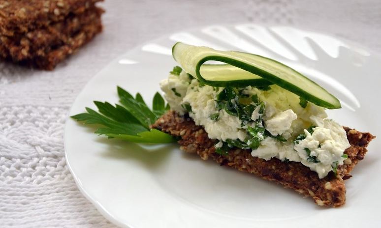 Рецепт хлебцев с сыром