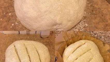 хрустящий белый хлеб без замеса