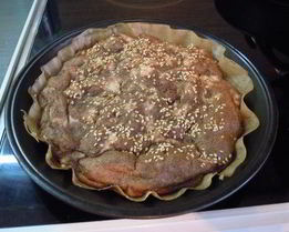 Куриный хлеб на льняном семени