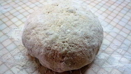 манный хлеб с семенами подсолнечника