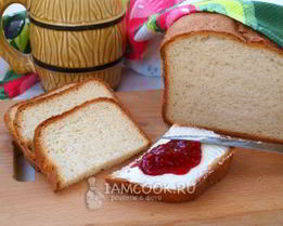 Молочный хлеб в хлебопечке