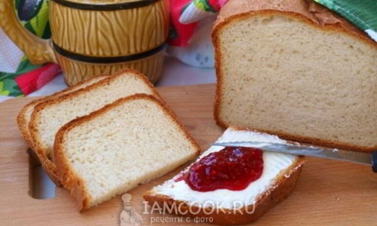 Рецепт молочного хлеба в хлебопечке