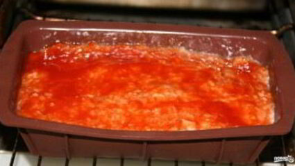 мясной хлеб из фарша