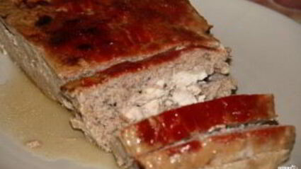 мясной хлеб из фарша